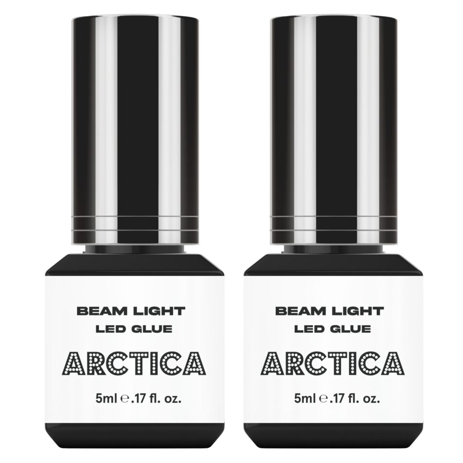 Beam Light Arctica LED Lash Glue - Double Savings Kit