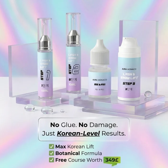 FULL Korean Lash Lift Kit + FREE Course (Limited Time Offer)