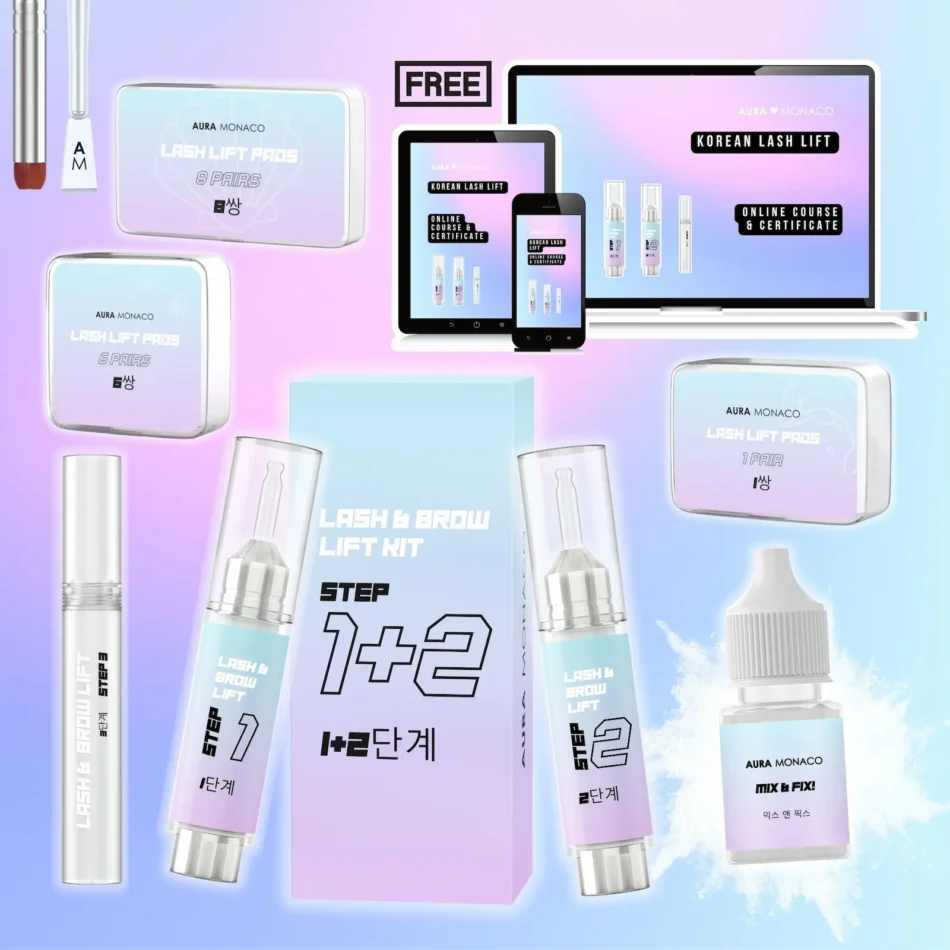 FULL Korean Lash Lift Kit + FREE Course (Limited Time Offer)