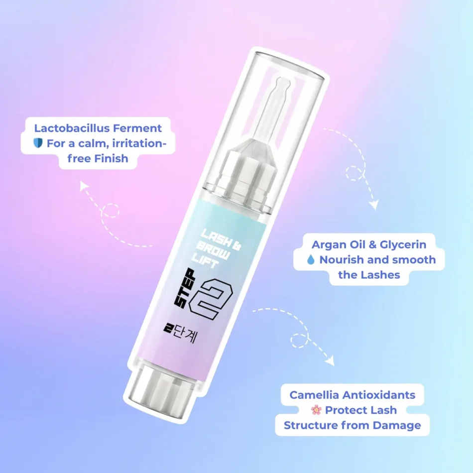 Korean Lash & Brow Lift Lotions | Step 1 & 2