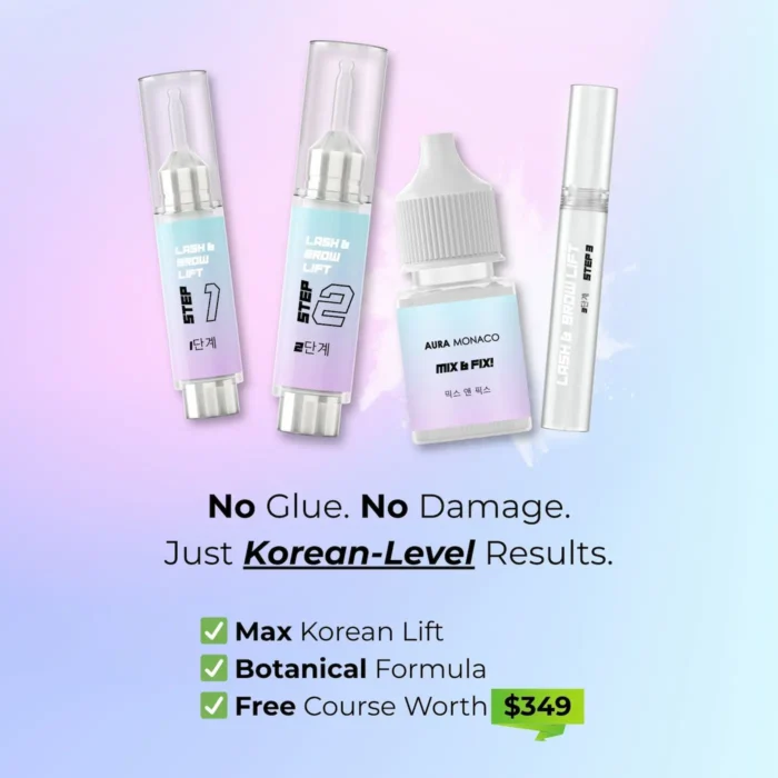 FULL Korean Lash Lift Kit + FREE Course (Limited Time Offer)