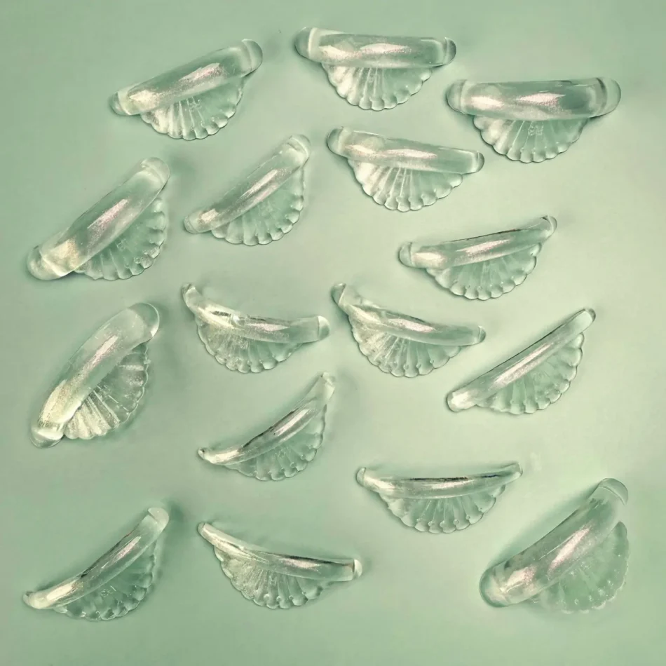 Glitter Shell Lash Lift Pads | 8 Pairs