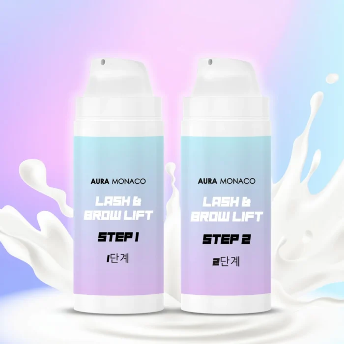 Korean Lash & Brow Lift Lotions | Step 1 & 2 | 2x 10ml