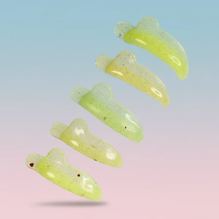 Sweet Banana | Super Soft & Sticky Round Teadrop Pads | 10 Pairs